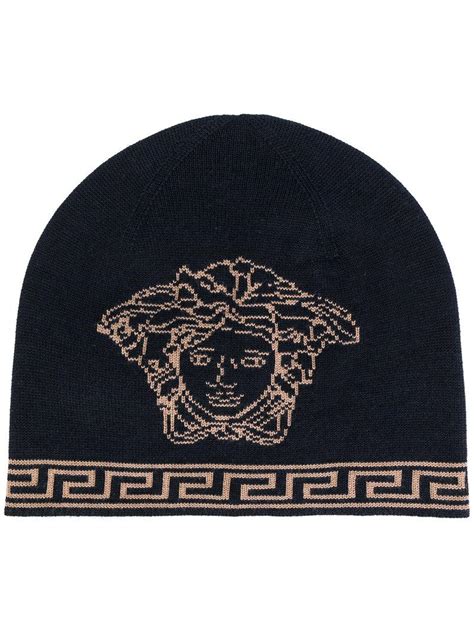 versace men's winter hat|farfetch Versace hat.